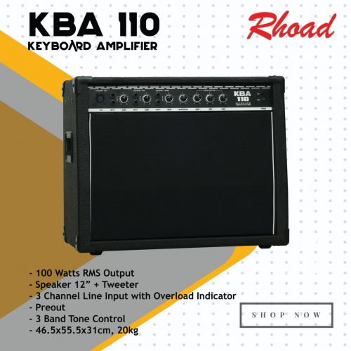 Ampli Keyboard Rhoad KBA 110, 100Watt Combo
