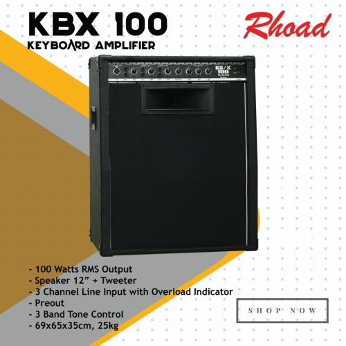 Ampli Keyboard Rhoad KBX 100. 100 Watt Combo