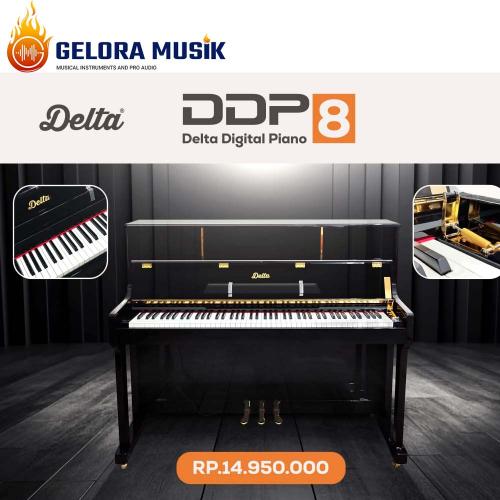 Digital Piano Delta DDP8-Black Gloss Baked Paint