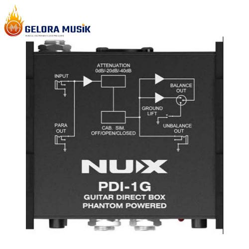 Direct Box Gitar Nux PDI-1G