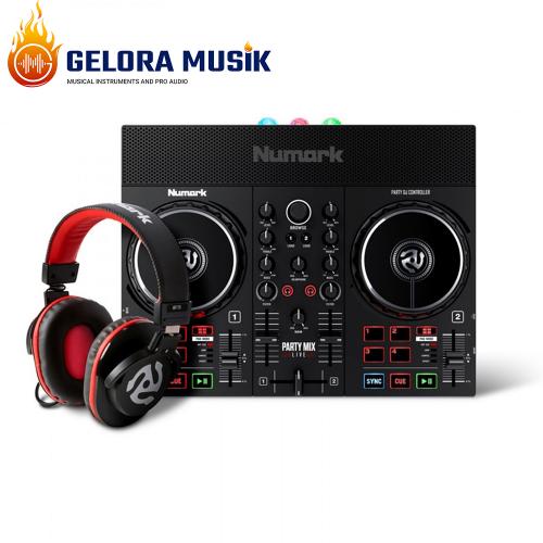DJ Controller Numark Partymix Live Bundle HF-175