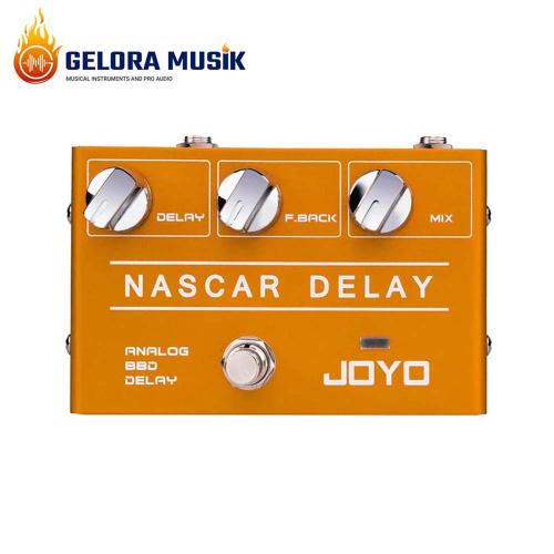Efek Pedal Gitar Joyo R-10 Nascar Delay (Delay)