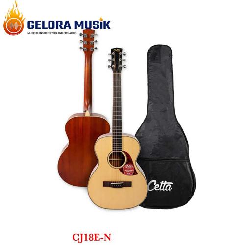 Gitar Akustik Elektrik Cetta CJ18E-NAT