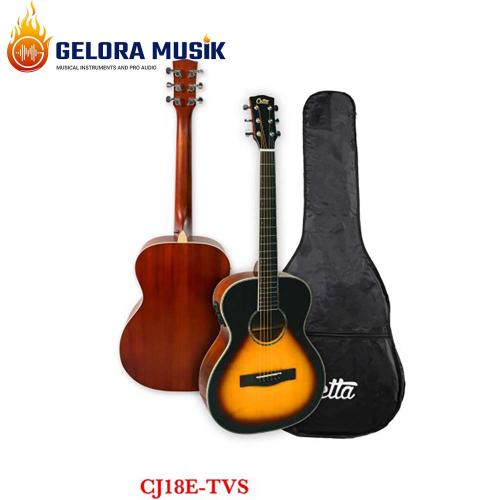 Gitar Akustik Elektrik Cetta CJ18E-TVS