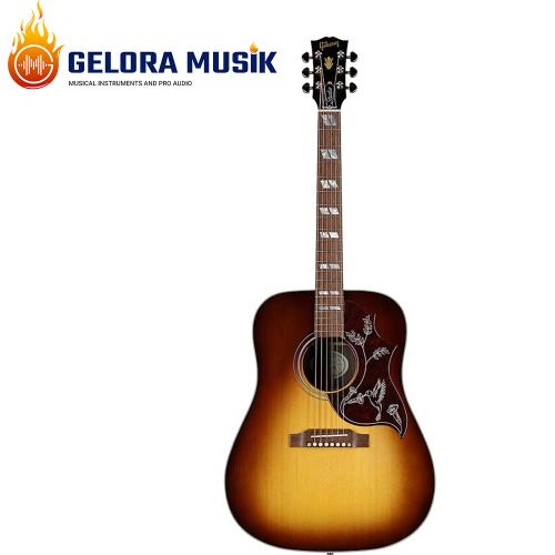 Gitar Akustik Elektrik Gibson Hummingbird Studio Walnut Burst w/case MCSSHSWPWB