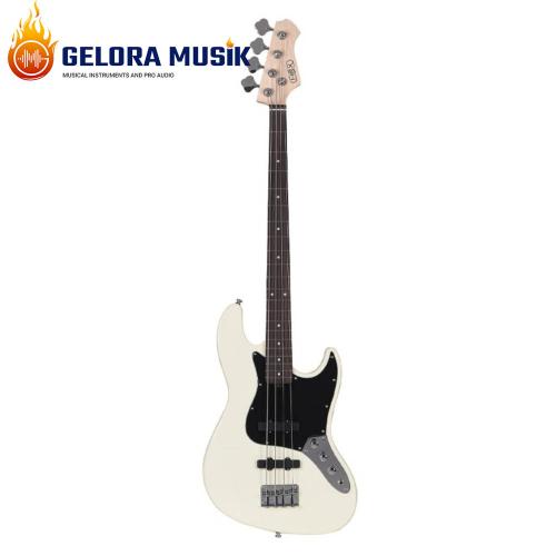 Gitar Bass Elektrik Hex B100M Ivory W/Bag