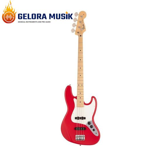  Gitar Bass Fender Japan Hybrid II Jazz Bass, Maple FB, Modena Red