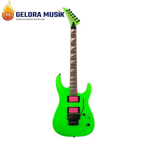 Gitar Elekrik Jackson FSR X Series Dinky DK2XR HH, Laurel FB, Neon Green