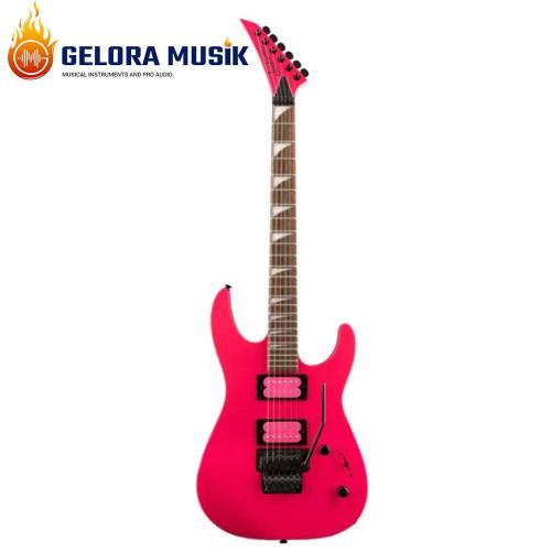 Gitar Elekrik Jackson FSR X Series Dinky DK2XR HH, Laurel FB, Neon Pink