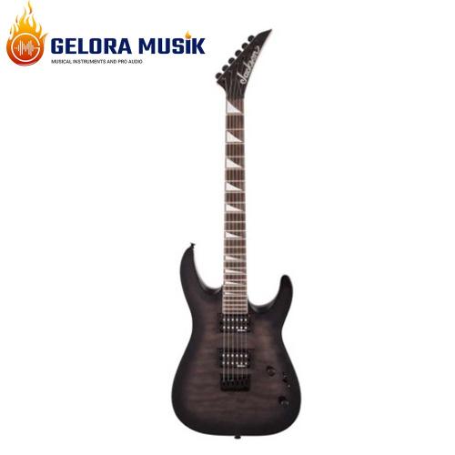 Gitar Elekrik Jackson JS Series Dinky Arch Top JS32Q DKA HT, Amaranth FB, Transparent Black Burst