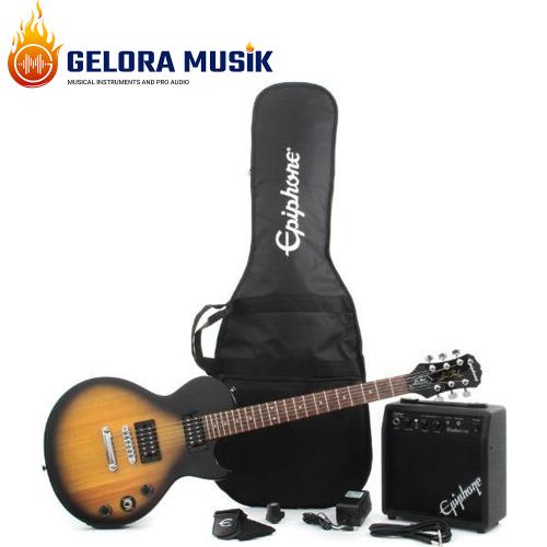 Gitar Elektrik  Epiphone Les Paul Player Pack  Vintage Sunburst PPEG-EGL1VSCH1-EU