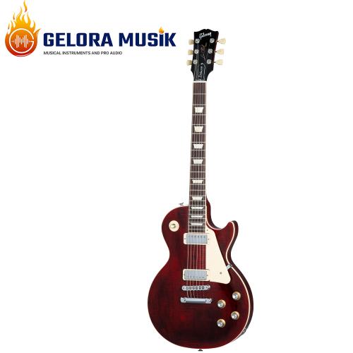 Gitar Elektrik Gibson Les Paul  70s Deluxe  Wine Red w/case LPDX00WRCH1