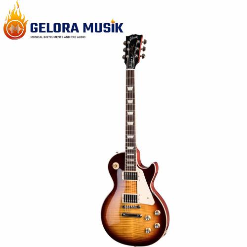 Gitar Elektrik Gibson Les Paul Standard 60s Figured Top Bourbon Burst w/Case LPS600B8NH1