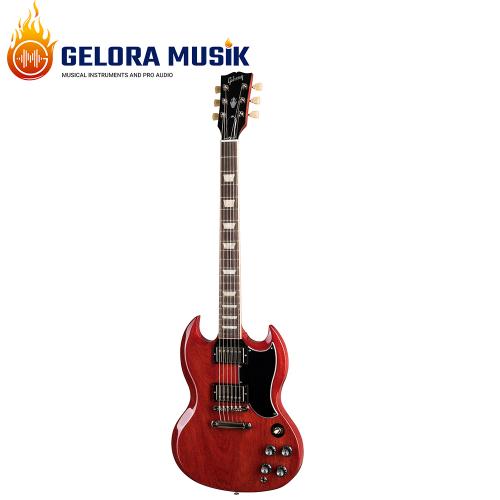 Gitar Elektrik Gibson SG Standard '61 Stop Bar Vintage Cherry w/case SG6100VENH1