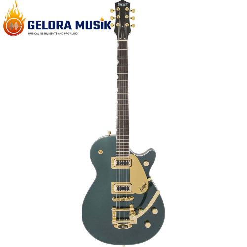 Gitar Elektrik Gretsch G5230TG Electromatic Jet FT Single Cut w/Bigsby And Gold Hardware, Cadillac Green