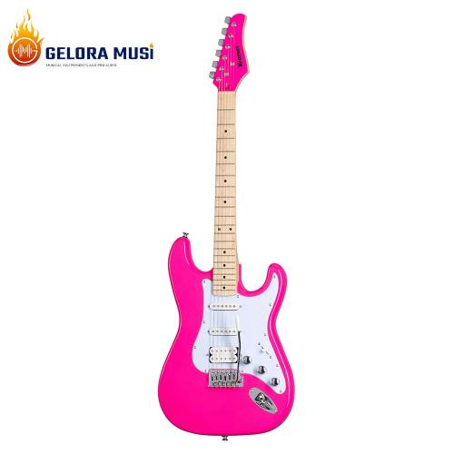 Gitar Elektrik Kramer Focus VT-211S KF21HPCT1 Hot Pink