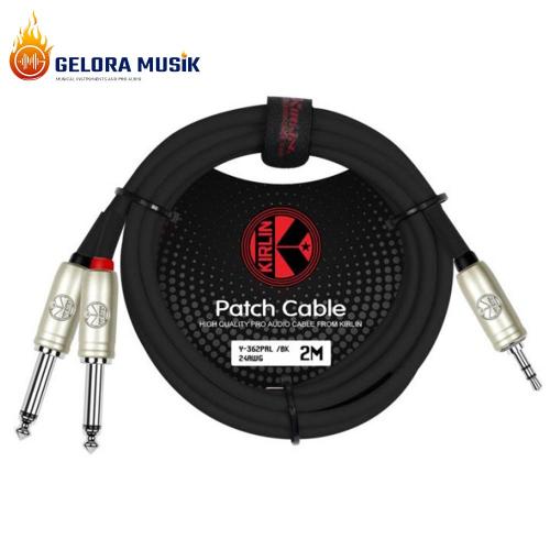 Kabel Audio Kirlin 1/4 Inch Y-362PRL-2M/BK 3.5MM