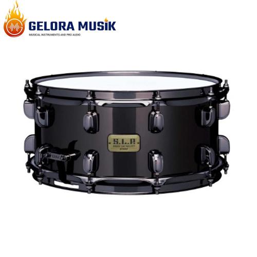 Snare Drum Tama SLP Black Brass LBR1465 Black Nickel Plating w/Black Nickel Hardware